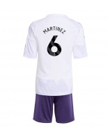 Manchester United Lisandro Martinez #6 Vieraspaita Lasten 2025-26 Lyhythihainen (+ shortsit)